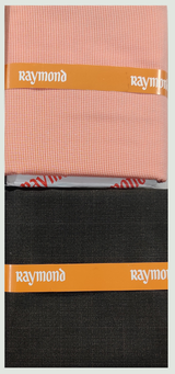 Raymond Unstitched Cotton Shirt & Trouser Fabric Solid.