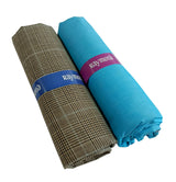 Raymond Unstitched Cotton Blend Shirt & Trouser Fabric Printed-04