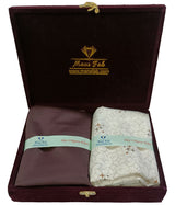 Mansfab Unstitched Cotton Blend Shirt & Trouser Fabric Printed