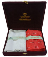 Mansfab Unstitched Cotton Blend Shirt & Trouser Fabric Printed