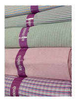 Raymond Unstitched Pure Cotton Shirt Fabric Checkered