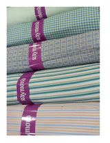 Raymond Unstitched Pure Cotton Shirt Fabric Checkered