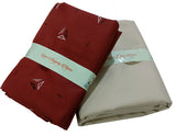 Mansfab Unstitched Cotton Blend Shirt & Trouser Fabric Printed