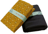 Mansfab Unstitched Cotton Blend Shirt & Trouser Fabric Printed