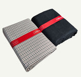 Arvind Unstitched Cotton Blend Shirt & Trouser Fabric Checkered-02