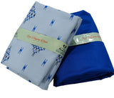 Mansfab Unstitched Cotton Blend Shirt & Trouser Fabric Printed