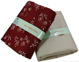 Mansfab Unstitched Cotton Blend Shirt & Trouser Fabric Printed