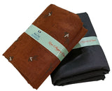 Mansfab Unstitched Cotton Blend Shirt & Trouser Fabric Printed