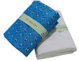 Mansfab Unstitched Cotton Blend Shirt & Trouser Fabric Printed