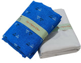 Mansfab Unstitched Cotton Blend Shirt & Trouser Fabric Printed