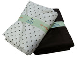 Mansfab Unstitched Cotton Blend Shirt & Trouser Fabric Printed