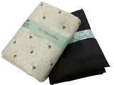 Mansfab Unstitched Cotton Blend Shirt & Trouser Fabric Printed