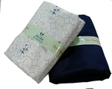 Mansfab Unstitched Cotton Blend Shirt & Trouser Fabric Printed