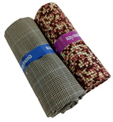 Raymond Unstitched Cotton Blend Shirt & Trouser Fabric Printed-01