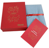 Raymond Unstitched Pure Cotton Shirt Fabric Self Design