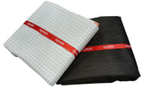 Raymond Unstitched Cotton Shirt & Trouser Fabric Checkered