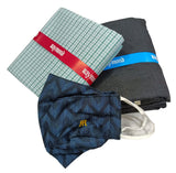 Raymond Unstitched Pure Cotton Shirt & Trouser Fabric Checkered