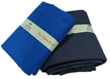 Mansfab Unstitched Cotton Shirt & Trouser Fabric Solid