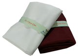 Mansfab Unstitched Cotton Blend Shirt & Trouser Fabric Solid