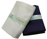 Mansfab Unstitched Cotton Blend Shirt & Trouser Fabric Solid