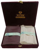 Mansfab Unstitched Cotton Blend Shirt & Trouser Fabric Solid