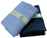 Mansfab Unstitched Cotton Blend Shirt & Trouser Fabric Solid