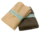 Mansfab Unstitched Cotton Blend Shirt & Trouser Fabric Solid