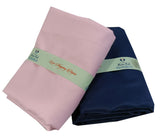Mansfab Unstitched Cotton Blend Shirt & Trouser Fabric Solid