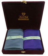 Mansfab Unstitched Cotton Blend Shirt & Trouser Fabric Solid