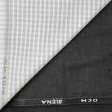 OCM Men's Cotton Shirt & Poly Viscose Trouser Fabric Combo Unstitched (Free Size) BAGBHAN-3003