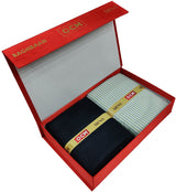 OCM Men's Cotton Shirt & Poly Viscose Trouser Fabric Combo Unstitched (Free Size) BAGBHAN-3006