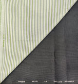 OCM Men's Cotton Shirt & Poly Viscose Trouser Fabric Combo Unstitched (Free Size) BAGBHAN-3006