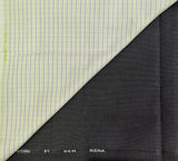 OCM Men's Cotton Shirt & Poly Viscose Trouser Fabric Combo Unstitched (Free Size) BAGBHAN-3008
