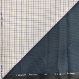 OCM Men's Cotton Shirt & Poly Viscose Trouser Fabric Combo Unstitched (Free Size) BAGBHAN-3009