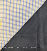 OCM Men's Cotton Shirt & Poly Viscose Trouser Fabric Combo Unstitched (Free Size) BAGBHAN-3012