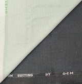 OCM Men's Cotton Shirt & Poly Viscose Trouser Fabric Combo Unstitched (Free Size) BAGBHAN-3014