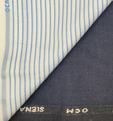 OCM Men's Cotton Shirt & Poly Viscose Trouser Fabric Combo Unstitched (Free Size) BAGBHAN-3019