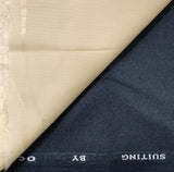 OCM Men's Cotton Shirt & Poly Viscose Trouser Fabric Combo Unstitched (Free Size) OCMSARKAR-0001