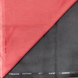 OCM Men's Cotton Shirt & Poly Viscose Trouser Fabric Combo Unstitched (Free Size) OCMSARKAR-0003