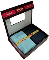 OCM Men's Cotton Shirt & Poly Viscose Trouser Fabric Combo Unstitched (Free Size) OCMSARKAR-0018