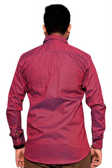 Raymond Men Slim Fit Solid Formal Shirt-MFSHIRTR-0004