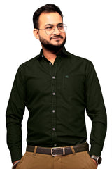 Raymond Men Slim Fit Solid Formal Shirt-MFSHIRTR-0005