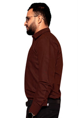 Raymond Men Slim Fit Solid Formal Shirt-MFSHIRTR-0006