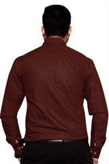 Raymond Men Slim Fit Solid Formal Shirt-MFSHIRTR-0006