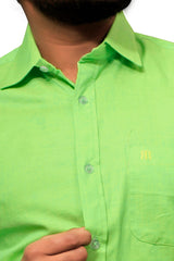 Raymond Men Slim Fit Solid Formal Shirt-MFSHIRTR-0008