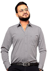 Raymond Men Slim Fit Solid Formal Shirt-MFSHIRTR-0009