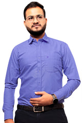 Raymond Men Slim Fit Solid Formal Shirt-MFSHIRTR-0010