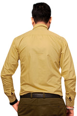 Raymond Men Slim Fit Solid Formal Shirt-MFSHIRTR-0011