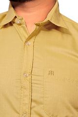 Raymond Men Slim Fit Solid Formal Shirt-MFSHIRTR-0011