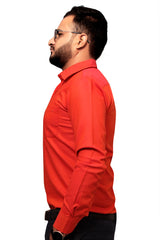 Raymond Men Slim Fit Solid Formal Shirt-MFSHIRTR-0012